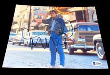 MICHAEL J FOX SIGNED AUTOGRAPH 8X10 PHOTO BACK TO THE FUTURE BECKETT BAS D
