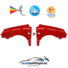 Kotflügel VW POLO 9N Links + Rechts LC3W 01-05 Neu Lackiert