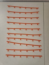 AFX Championship Tour Orange Track Guard Rails Guardrails Aurora Tomy 1989 Slot