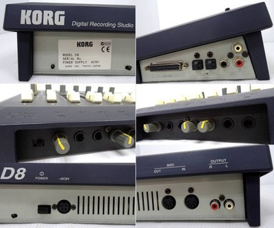 Korg D8 digital multitrack recorder Good | eBay