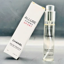 CHANEL Allure Homme Sport EDT Travel Size Spray 10ml/0.34oz - Authentic Perfume