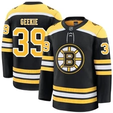 Morgan Geekie Boston Bruins Premium Home Jersey - NWT - Multiple Sizes