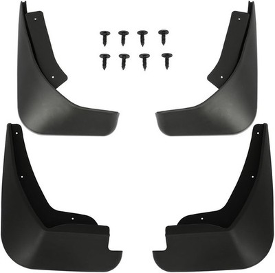Front & Rear Splash Guards Mud Flaps for Ford Fiesta 2011-2019 - 4 Pack