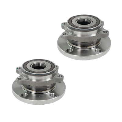 Audi A3 Q3 2006-2013 Pair Front Wheel Hub and Bearing Assembly 513253