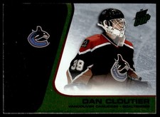 2002-03 PACIFIC QUEST FOR THE CUP GOLD Dan Cloutier /325 Vancouver Canucks #8
