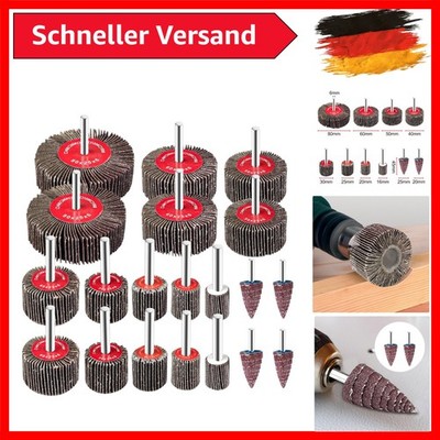 Hochwertiges Schleifpapier Set - 20 Flap Schleifer für präzise Polierarbeiten