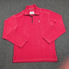 Southern Collegiate Alabama Crimson Tide Pullover 2XL Red Fleece Quarter Zip