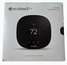Ecobee3 Lite Smart Thermostat (EB-STATE3LT-02) Programmable Heat Cooling NEW