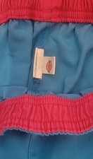 Dickies Medical Scrub Pants Cargo Baby Blue Pink Size S Small