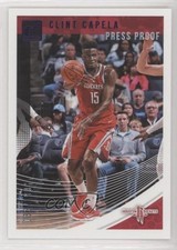 2018-19 Panini Donruss Press Proof Purple 53/199 Clint Capela #62 3o2
