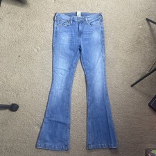 Women s True Religion Emi Trouser Flare Jeans Size 31