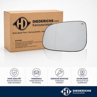 Spiegelglas Aussenspiegel Links Diederichs 7661227 FÜR Volvo