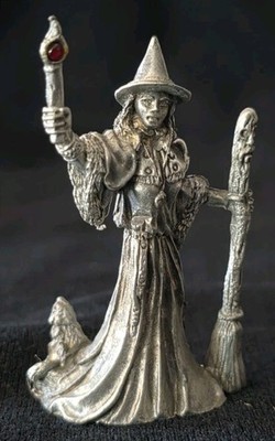Gallo Fine Pewter Yahre Line Ridolfi Witch Figurine | eBay