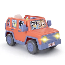 Bluey Heeler Family Vehicle 12-Volt Battery Powered Ride-On New