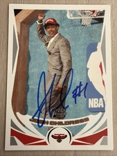 2004 Topps #226 Josh Childress Signed Autographed Rookie Card Atlanta Hawks. rookie card picture