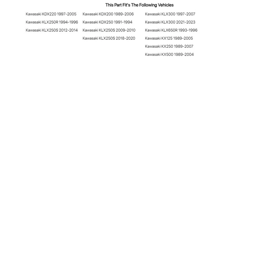 Protector de pinza trasera Tusk Billet negro para KAWASAKI KLX650R 1993-1996 Foto 4 de 4