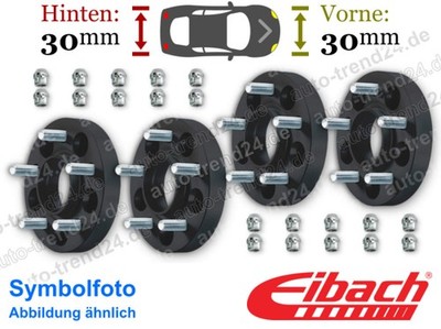 Pro-Spacer Spurverbreiterung schwarz 30mm/Achse u.a.: Mazda 3 BL, Bj. 2008-2014