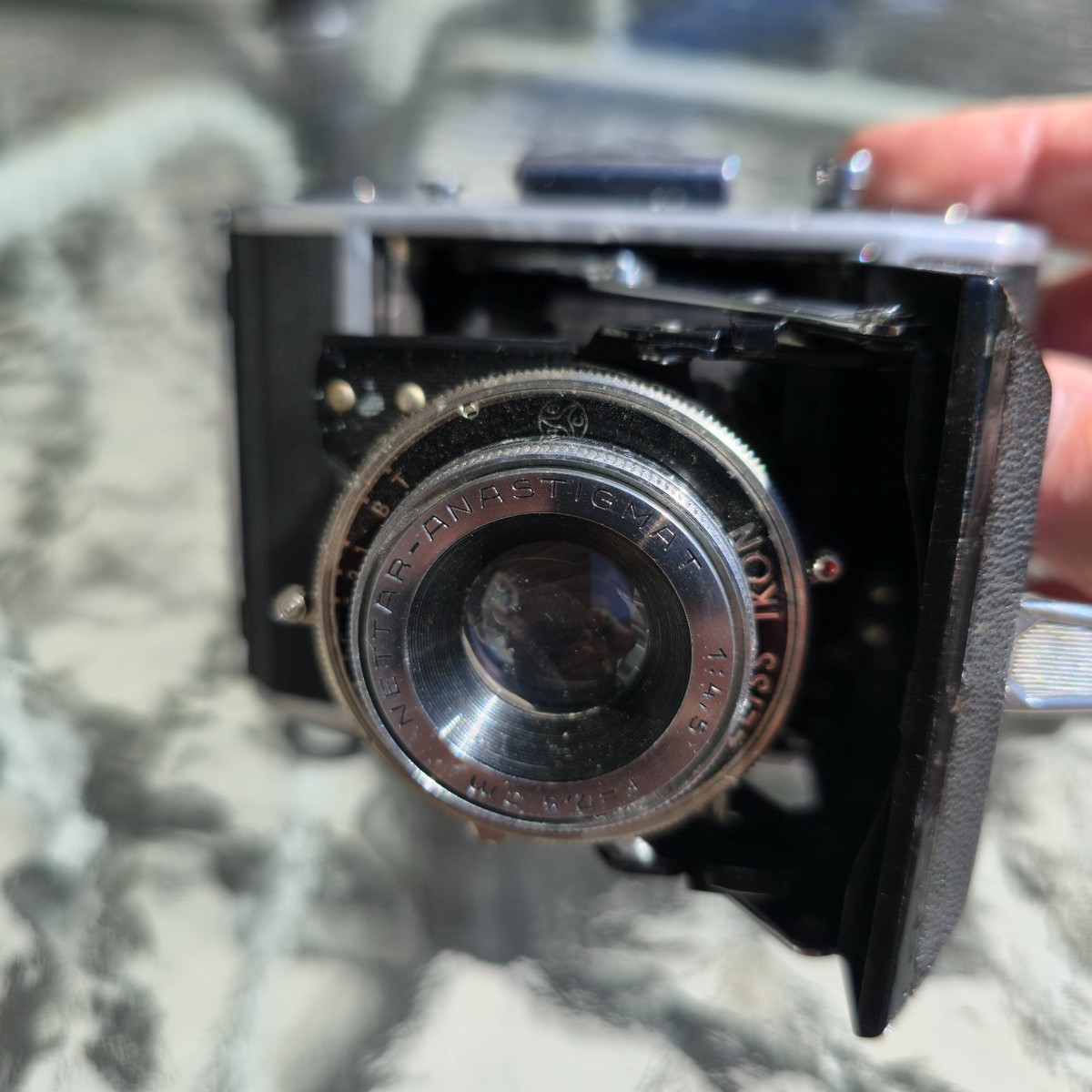 Vintage Zeiss Ikon Nettar Folding Camera Anastigmat 1:4,5 F=7,5 | eBay