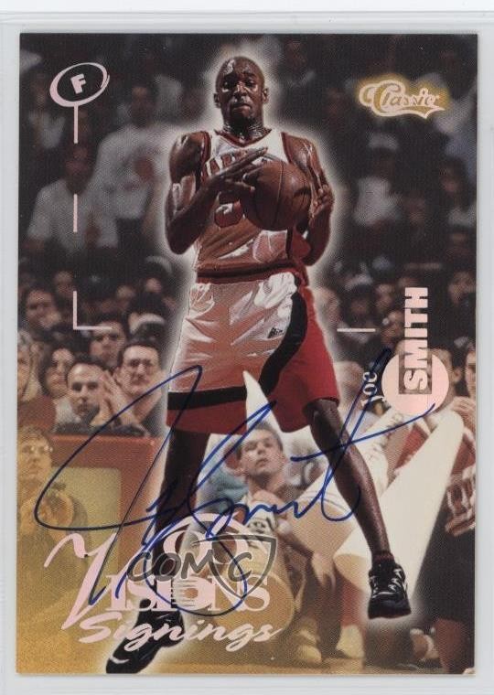 1996 Classic Visions Signings Silver Foil 336/390 Joe Smith Auto 9l6