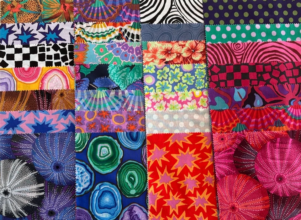 KAFFE FASSETT 10" LAYER CAKE FOR KEEPSAKE QUILTING NEW #1 - Image 2 of 4