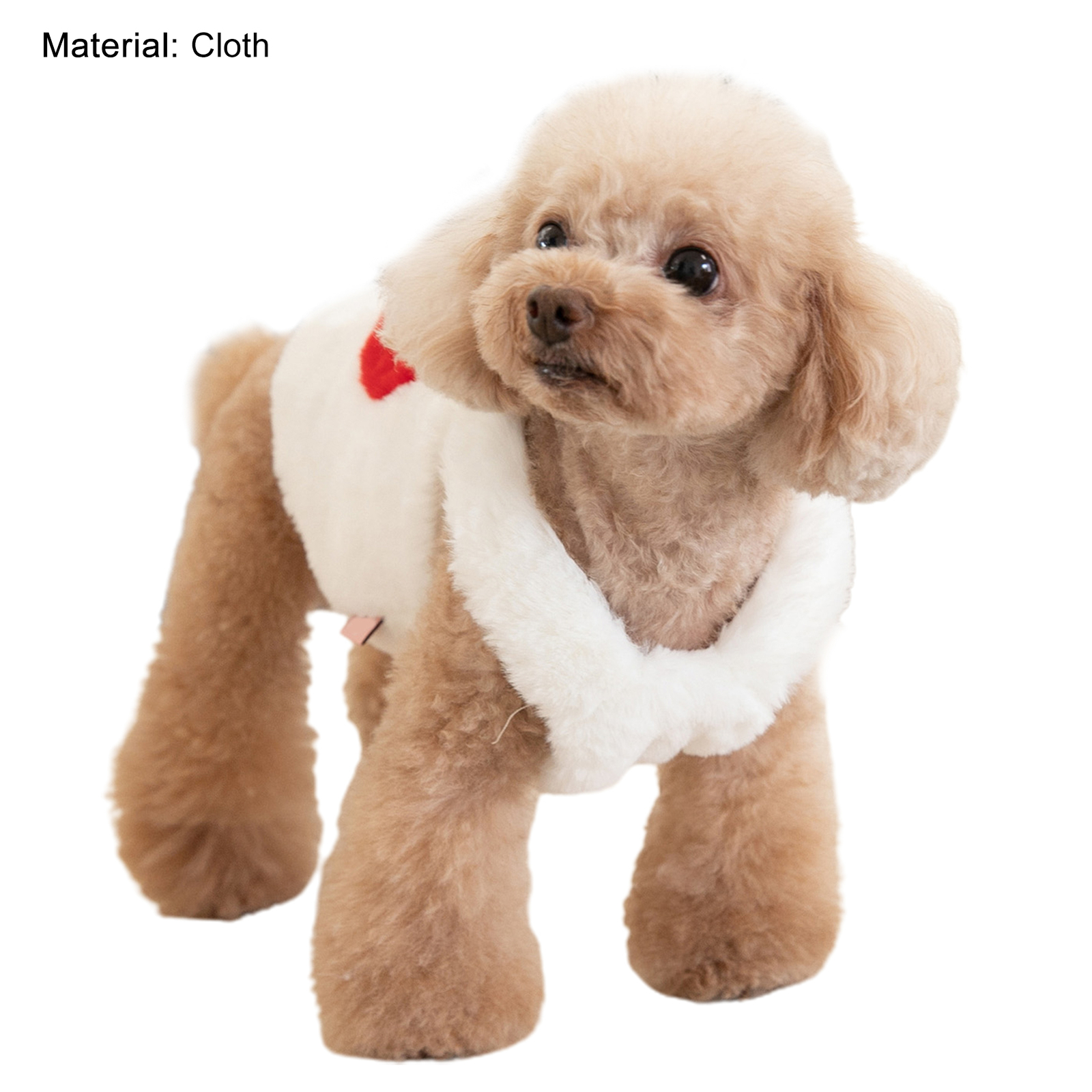 Pet Clothes Allergy Free Antifade Pet Sleeveless Vest Warm Clothing