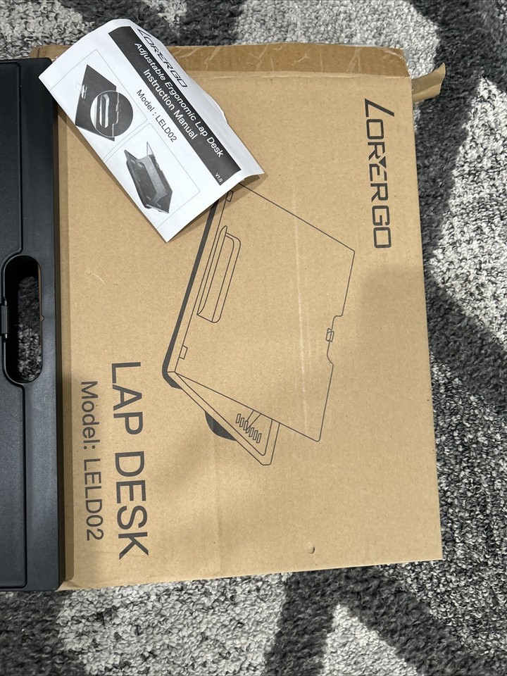 LORYERGO Lap Desk Lap Desk for Laptop Lap Stand eBay