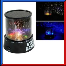 LAMPADA PROIETTORE DI STELLE CIELO EFFETTO STELLATO DA TAVOLO COMODINO LUCE 