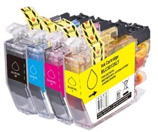 4 PK Color Ink Compatible with Brother LC3013 MFC-J491DW MFC-J497DW MFC-J895DW