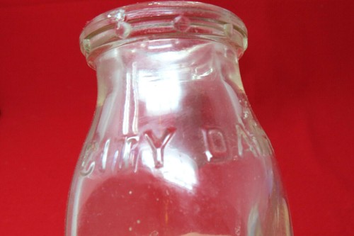 TREP A D Perry Pint Milchflasche Worcester MA Plus TSEHP City Dairy Half Pint - Bild 2 von 8