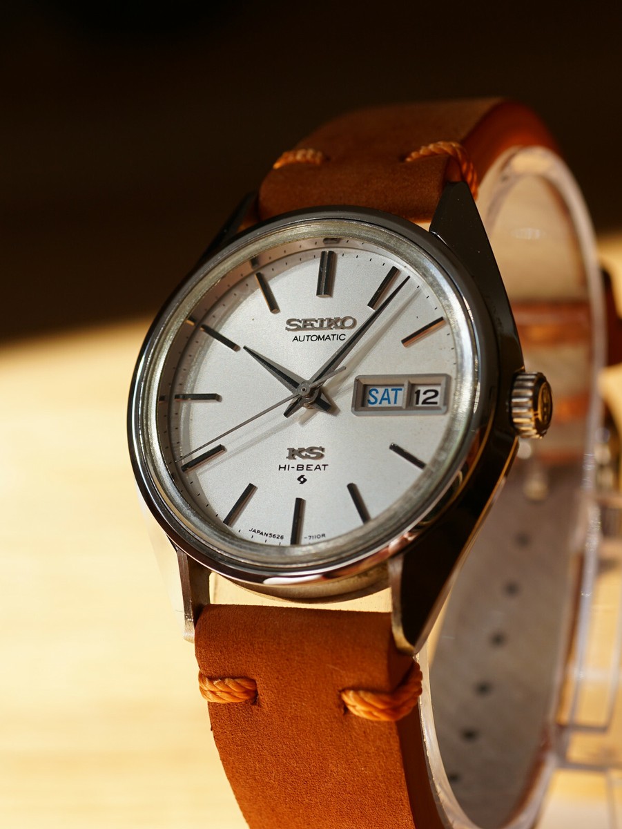 King Seiko Hi Beat KS Vintage Watch Serviced Perfect Mechanism New