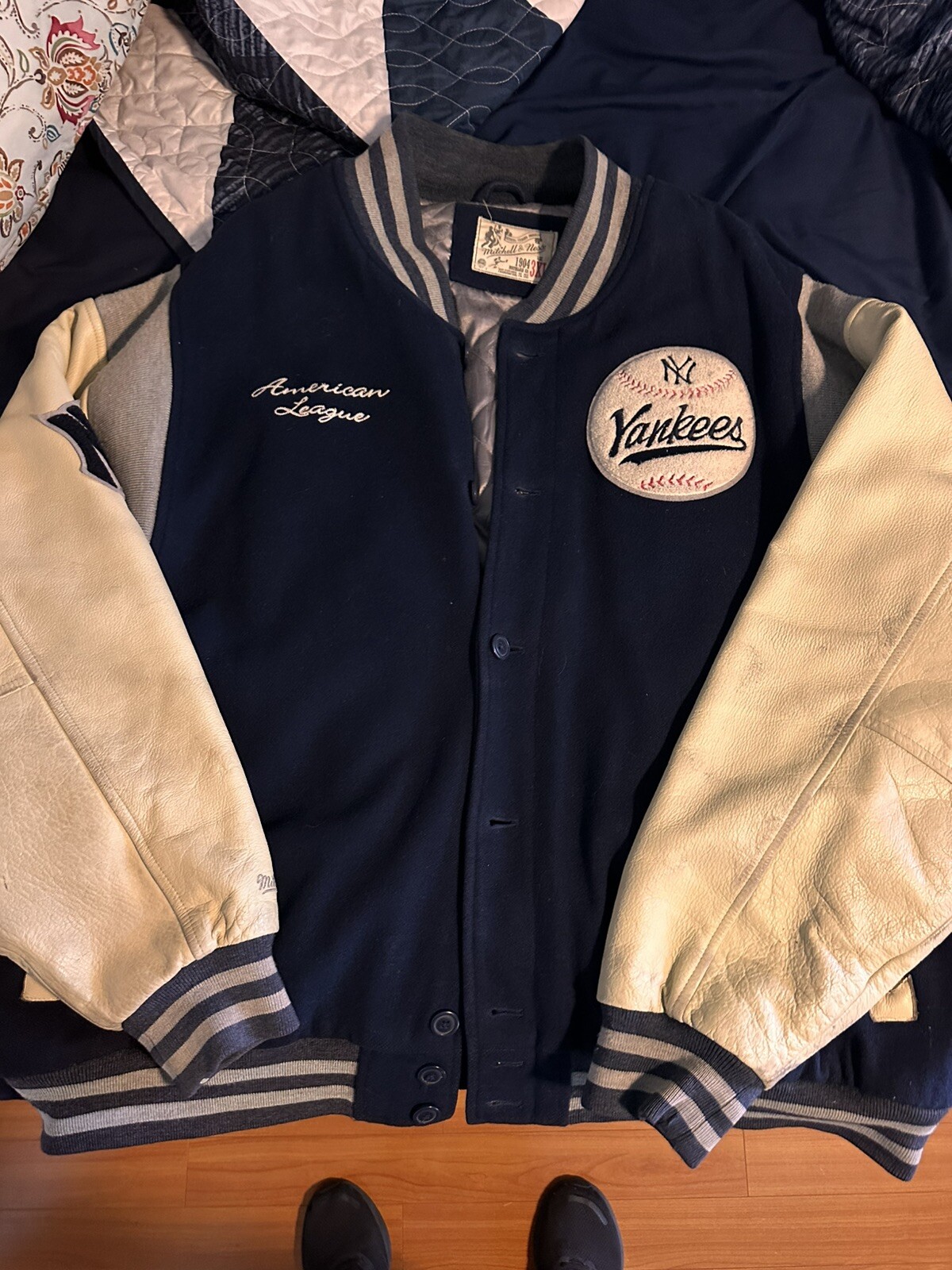 New York Yankees Mitchell And Ness Jacket 3XL