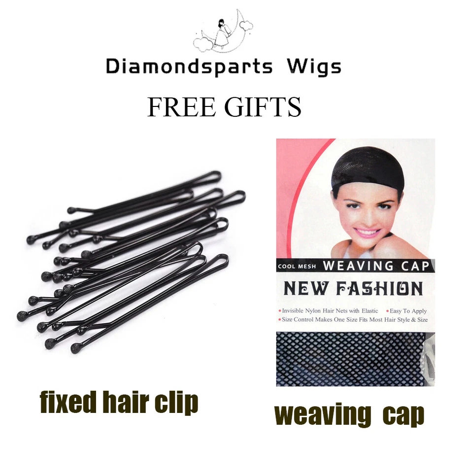 Pelucas de cabello rubio marrón claro con flequillo para mujer capa larga ombre uso diario EE. UU. Foto 2 de 4