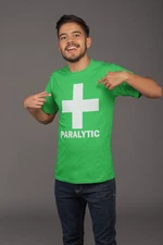 Paralytic Funny Drunk Tshirt Paramedic Fancy Dress t Shirt Top Mens Womens Kids