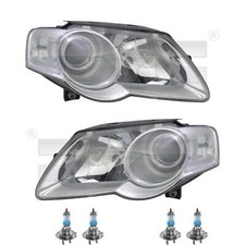 Scheinwerfer Set inkl. OSRAM Lampen H7 für VW Passat Variant 3C5 3C2