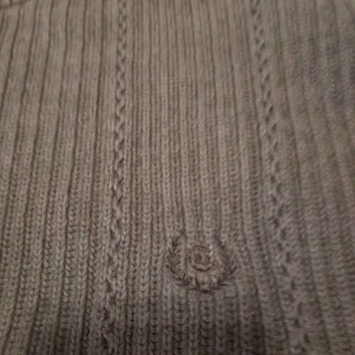 Suéter de Colección Chaps Ralph Lauren Tejido con Cable Marrón EE. UU. Cuello Redondo Para Hombre Talla XXL - Imagen 8 de 12