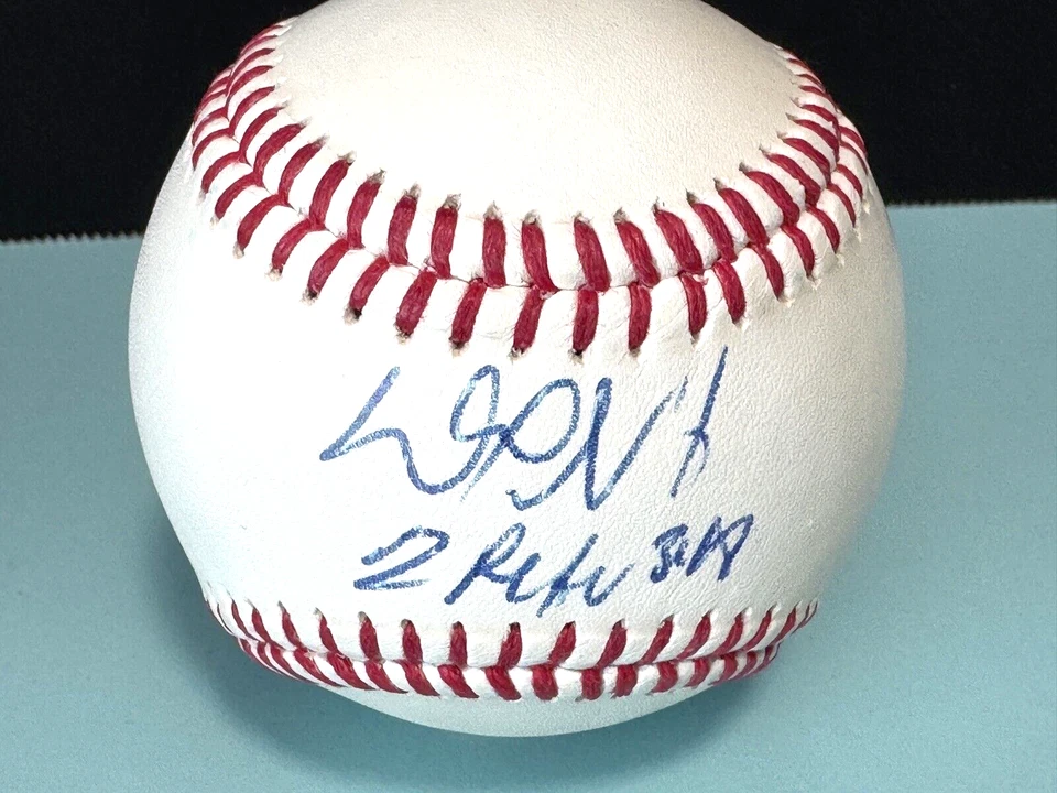 Daniel Norris Firmado Autógrafo Béisbol Profesional Firma Serie Tigres Foto 2 de 4