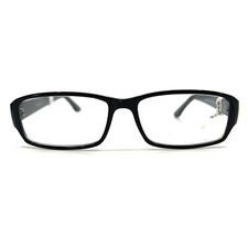 Max Cole MMC 02 COL 90 Black Rectangular Full Rim Eyeglasses 55[]15 135 mm