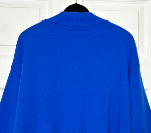 M&S Ladies Cardigan Blue Pure Cashmere Edge to Edge 10 BNWT Marks Autograph - Picture 3 of 4
