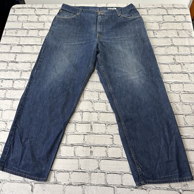 Levis Silvertab Baggy Fit Jeans 40x31 Blue Wide Leg Loose 90s 