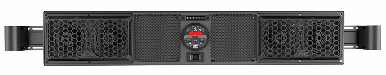 Морская звуковая панель MTX MUDSYS41 с четырьмя динамиками и Bluetooth для квадроциклов UTVтракторов 80090₽