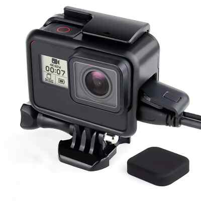 Frame Mount Case For GoPro Hero 5/6/7 Black - Protective Housing With Quick Release