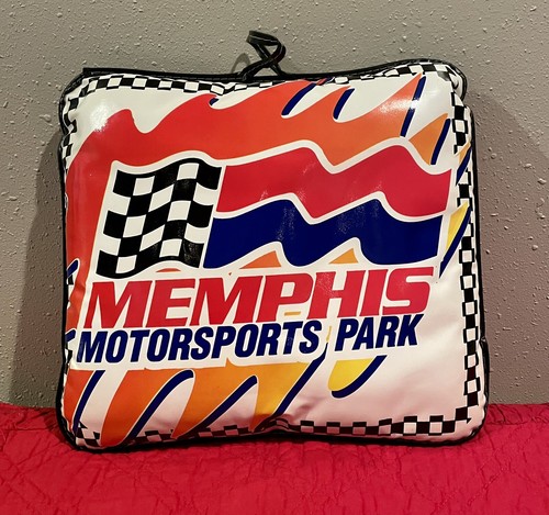 NASCAR Memphis Motorsports Park Seat Cushion Vinyl Racing Collectible - Picture 11 of 12