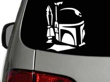 STAR WARS BOBA FETT Vinyl Decal Car Window Wall Sticker CHOOSE SIZE COLOR