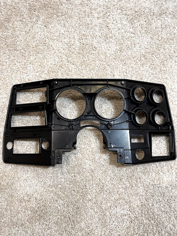 Chevrolet GMC Truck Blazer 1975-1977 tablero de instrumentos bisel conjunto con aire acondicionado Foto 2 de 3