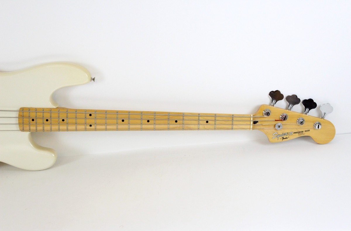 1989 Vintage Fender Squier II Precision Bass ~CLEAN~ Pearl