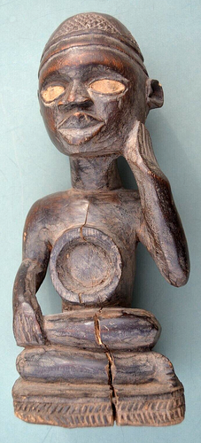 Statua SONGYE statue Congo African Art Tribal, arte tribale, legno, wooden made - Imagen 2 de 13