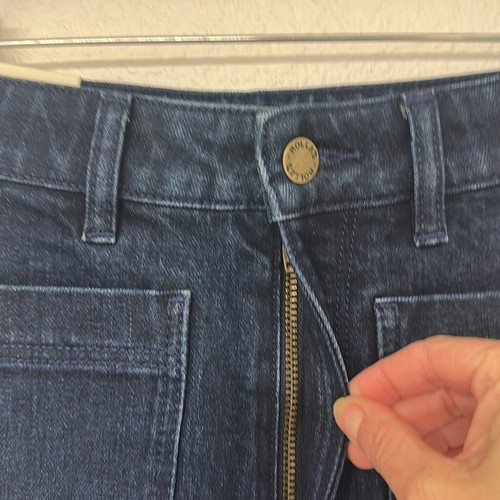 ROLLA’S Womens High Waisted Wide Leg Dark Wash Sailor Denim Jeans Size 26 NWT - Picture 5 of 12