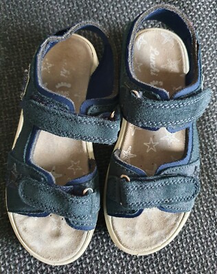 Lurchi Fia Sandalen Mädchen Gr. 31 WMS: mittel - dunkelblau - mit Sternen 