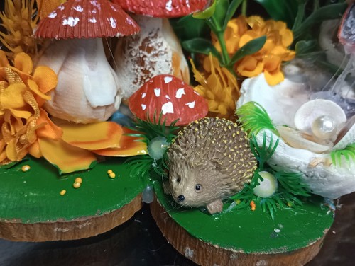 autumn Decor,Seashells handmade crafts , waterfall, - Picture 4 of 10
