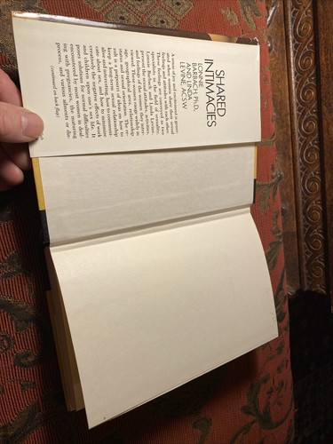 Shared Intimacies by Lonnie Barbach Linda Levine HCDJ BCE - Foto 7 di 11